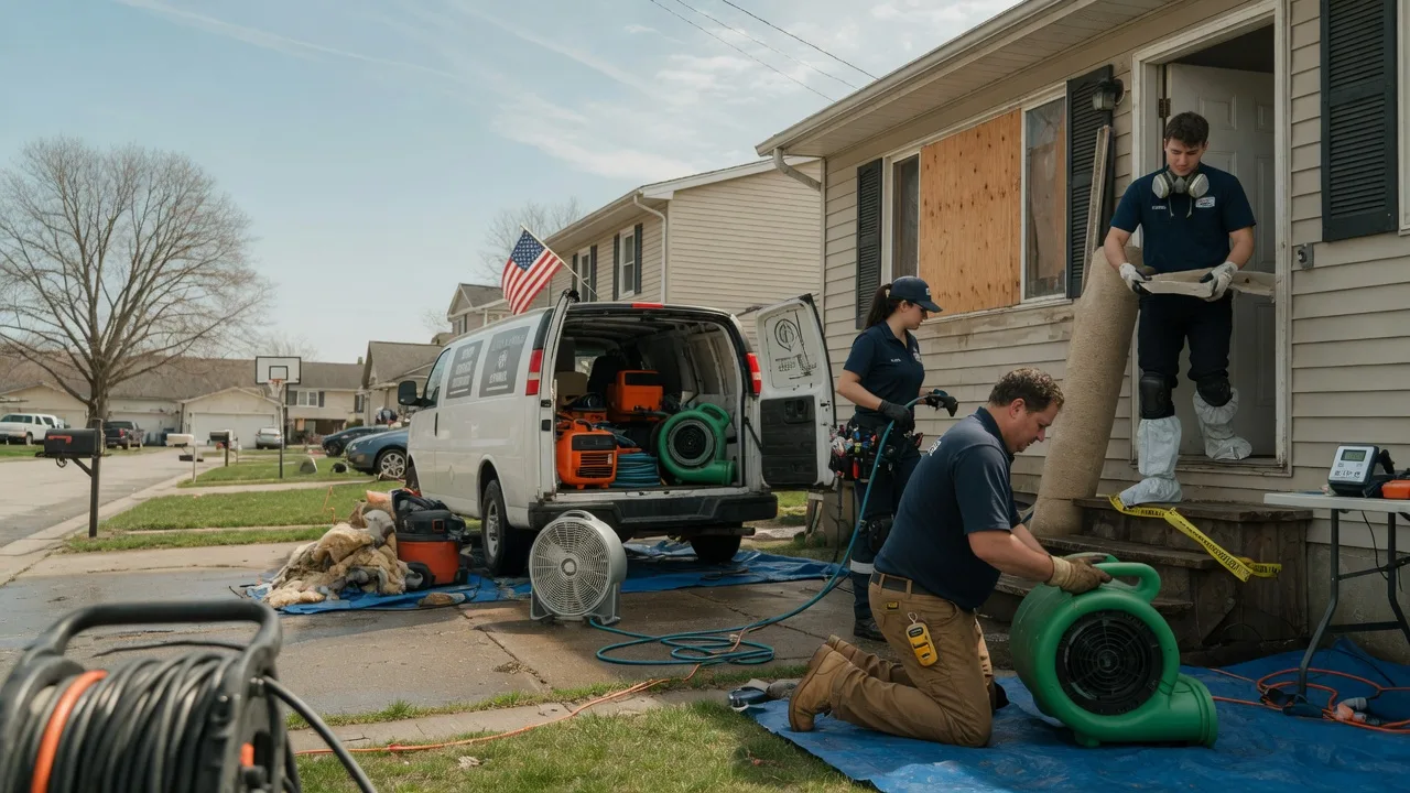 Water Damage Restoration in Munday, WV near me